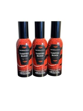 Bath & Body Works Vampire Blood concentrated Room Spray X3 New